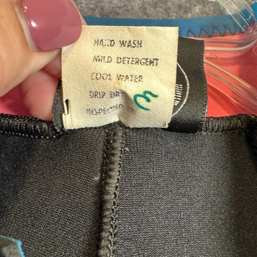 O'Neill Wetsuit Jacket Womens 10 Vintage 950552 Surfing Diving Black Smoothskin